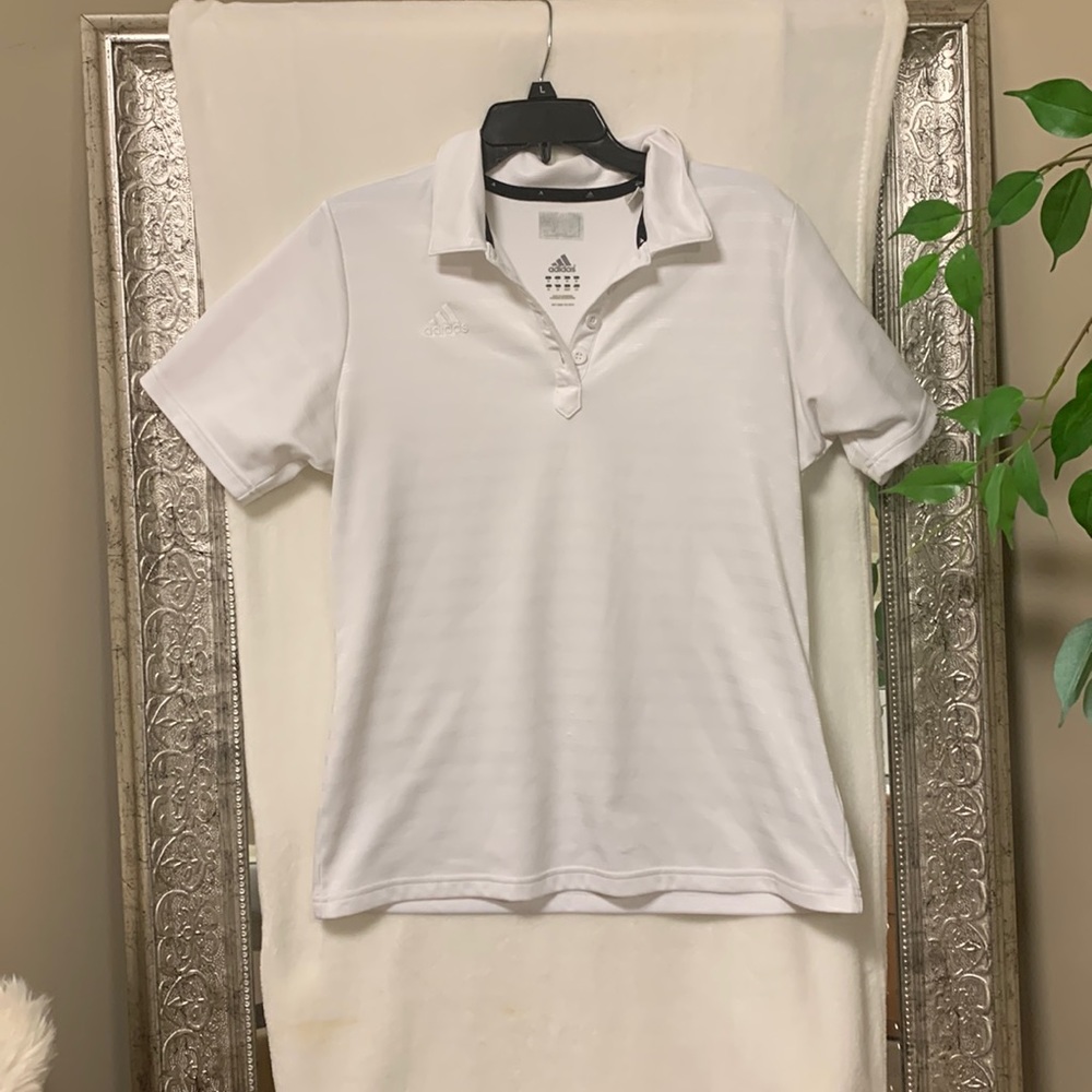 Adidas collared shirt.